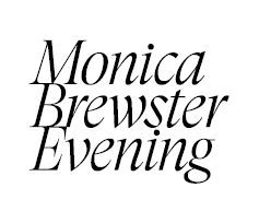 Monica Brewster Evening logo.